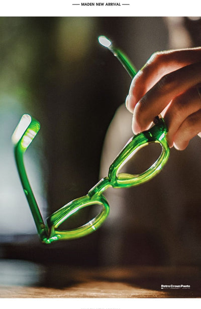 Gafas Retro Clásicas Americanas para Hombre - Montura de Acetato - Image 8