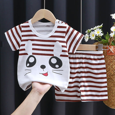 Camiseta de Algodón Manga Corta para Niños - Comodidad de Verano - Image 44