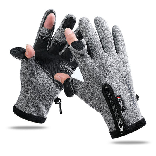 Guantes de Pesca Deportivos Reforzados de Dos Dedos - Image 2