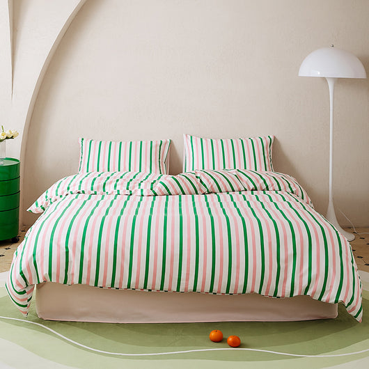 Juego de Cama 4 Piezas 100% Algodón con Estampado - Image 17