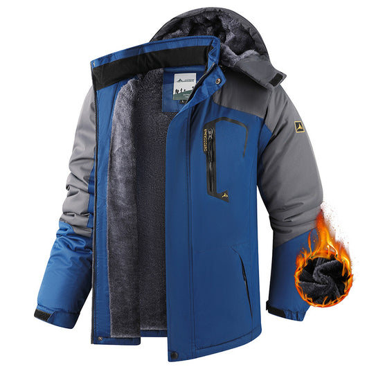 Chaqueta de Montaña Térmica Impermeable con Forro Polar - Image 4