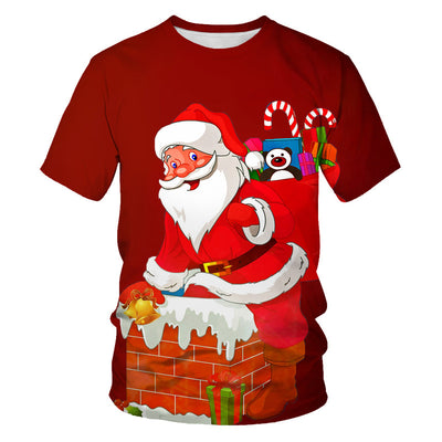 Playera Navideña Personalizada para Hombre con Impresión 3D Digital - Image 11