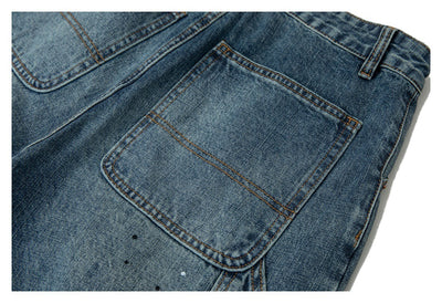 Jeans Rectos Holgados Lavados para Primavera - Versátiles y Cómodos - Image 9