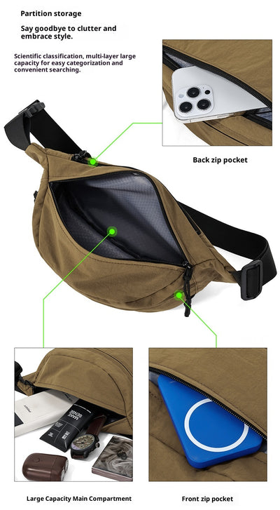 Bolsa Deportiva Impermeable para Pecho - Unisex con Correa Ajustable - Image 28