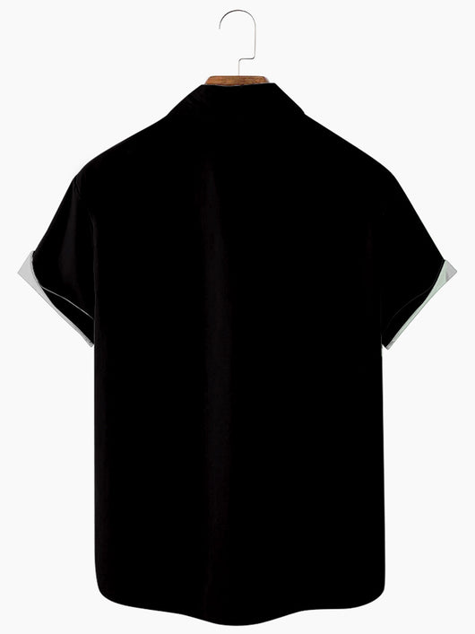 Camiseta Manga Corta Hombre Estampado 3D Rayas Verde - Image 2