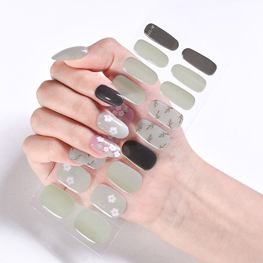 Pegatinas de Uñas en Gel Semipermanente 3D - Impermeables y Duraderas - Image 38