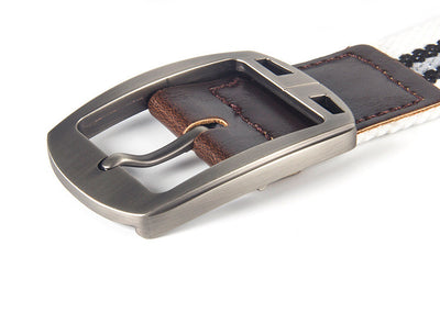 Cinturón de Lona con Hebilla de Pasador - Estilo Casual - Image 13