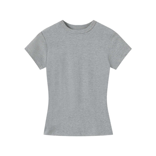 Camiseta Ajustada Cuello Redondo para Mujer - Efecto Reductor - Image 28