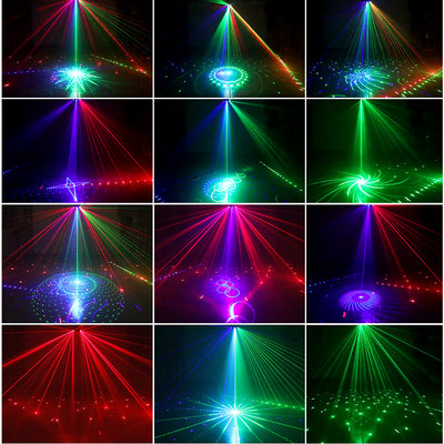 Luz Láser Escáner 9 Canales con Control Remoto - Image 2