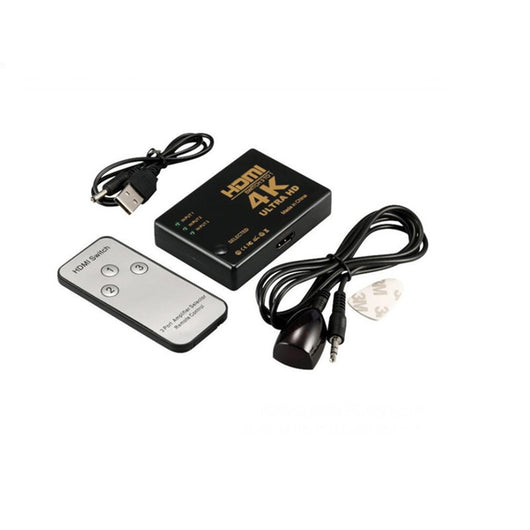 Switch Conmutador HDMI 3 Puertos 1080p con Control Remoto IR RobotSky - Image 5