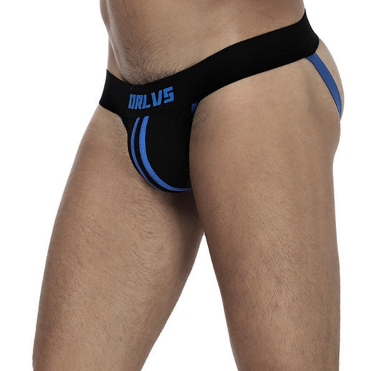 Tanga Masculina Baja Sexy con Doble Cinturón Trasero - Image 12