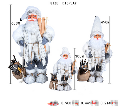 Adornos Navideños Papá Noel Modernos y Elegantes - Image 4