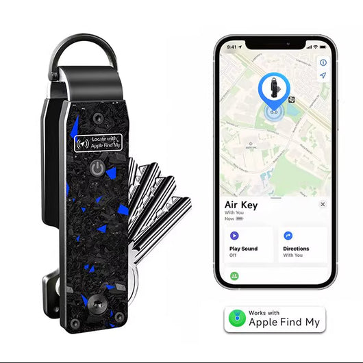 Llavero Inteligente de Aleación de Aluminio con Localizador FindMy - Image 12