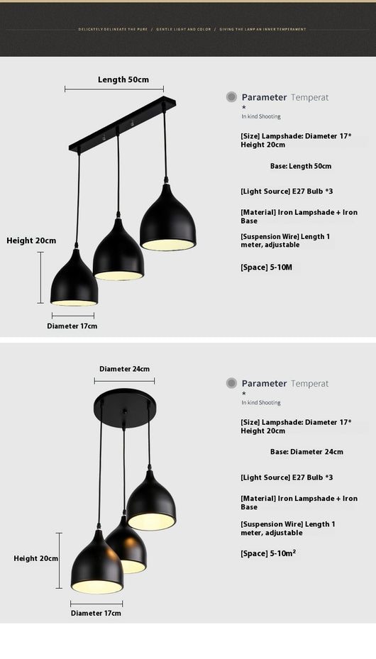 Lámpara de Comedor LED Moderna Minimalista - Image 7