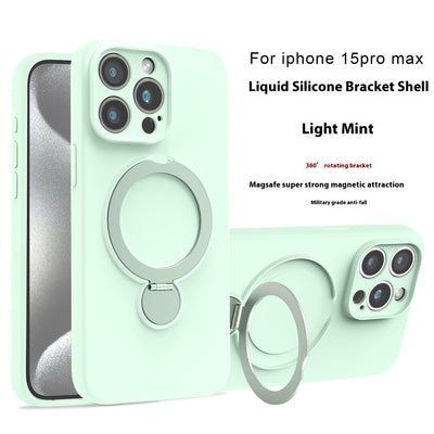Funda Magnética de Silicona Líquida con Soporte - Protección Anti-caídas - Image 11