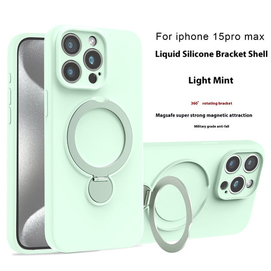 Funda Magnética de Silicona Líquida con Soporte - Protección Anti-caídas - Image 11