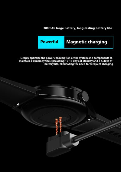 Reloj Inteligente con Monitor de Salud y Llamadas Bluetooth - Image 16