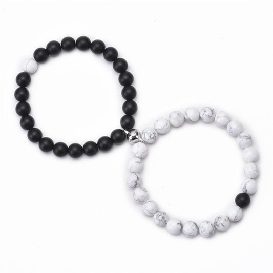 Pulsera Magnética de Pareja con Cierre de Imán