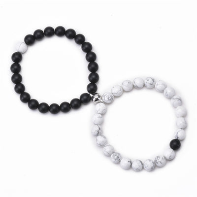 Pulsera Magnética de Pareja con Cierre de Imán