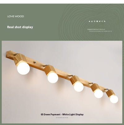 Lámpara LED de Pared con Espejo para Dormitorio - Diseño Creativo - Image 11