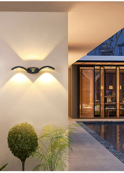 Lámpara LED de Pared Exterior Minimalista de Diseño Contemporáneo - Image 10