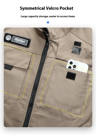 Traje de Trabajo Elástico para Exteriores - Resistente y Cómodo - Image 14