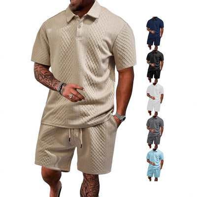 Saco Casual Delgado de Manga Corta para Hombre - Image 3