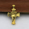 Christian Crown Of Thorns Vintage Cross Necklace Pendant Vintage Dorado Single pendant