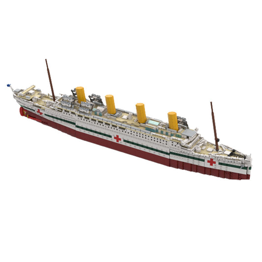 Maqueta del Barco Hospital Britannia - Bloques de Construcción - Image 2
