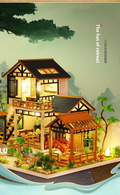 Casa de Jardín Forestal DIY P018 - Maqueta Decorativa para Armar - Image 10