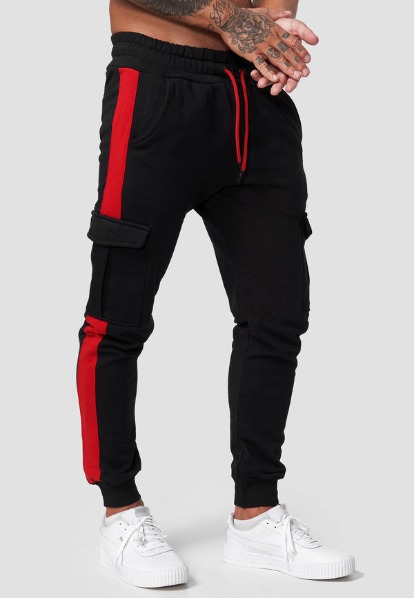 Pantalones Overol Casual Hombre Premium con Bolsillos Múltiples y Cachemira
