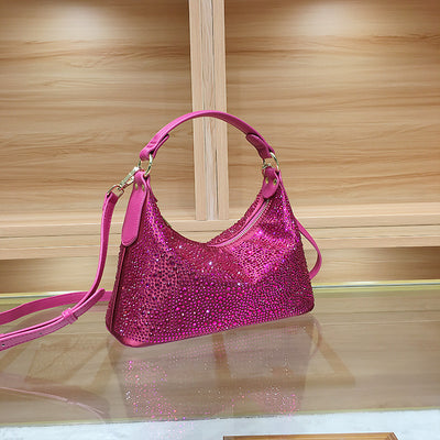 Bolso de Noche Elegante con Strass - Cartera de Gran Capacidad para Mujer - Image 6