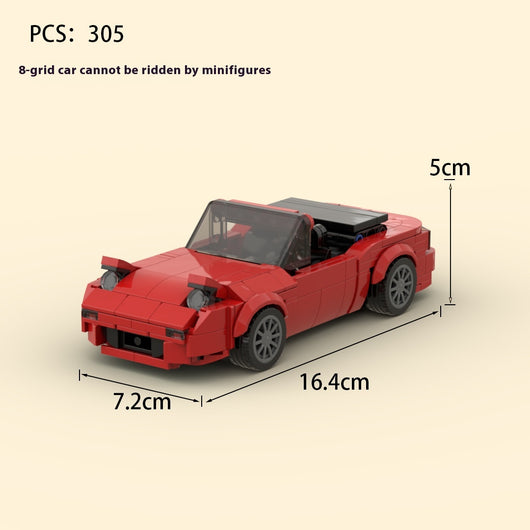 Auto Deportivo Descapotable de Juguete - Modelo de Carreras para Niños - Image 13