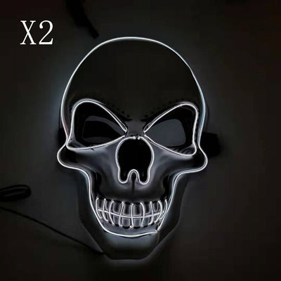 Máscara Calavera LED Luminosa para Halloween - Image 12