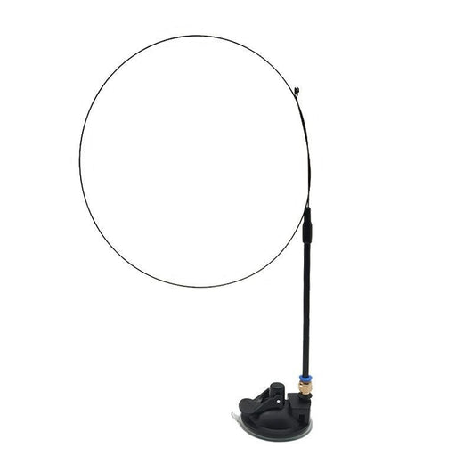 Glittery brown PVC rod cat toy with a flexible steel wire for attaching various replacement heads. - Image 15