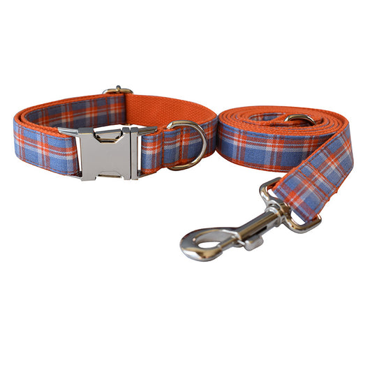 Collar de Malla Naranja para Perros con Hebilla de Aleación - Image 18