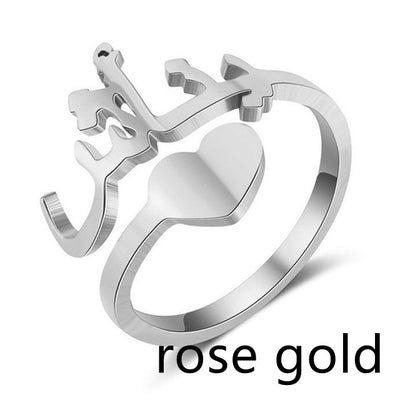 Anillo de Acero Titanio Personalizado con Nombre - Image 15