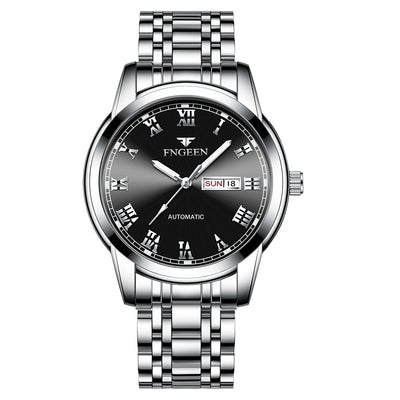 Reloj de Moda para Hombre con Banda de Acero Inoxidable y Esfera Luminosa - Image 15