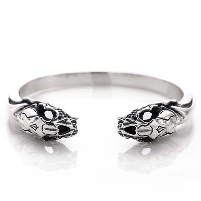 Pulsera de Plata Esterlina 925 Calavera Beast para Hombre - Image 3