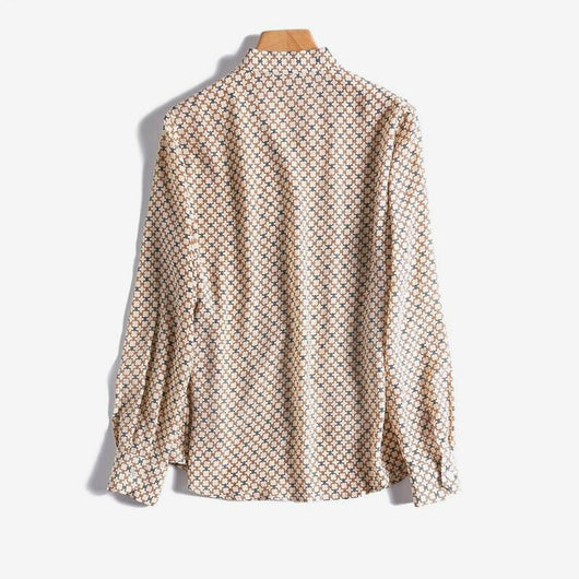 Blusa Suelta Fusión Parisina y Hong Kong - Top Chic Moderno - Image 4