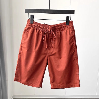 Pantalones Cortos Casuales de Algodón Puro con Cintura Elástica para Hombre - Image 30