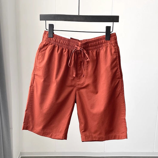 Pantalones Cortos Casuales de Algodón Puro con Cintura Elástica para Hombre - Image 30