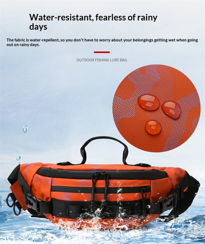 Bolsa Táctica Impermeable Camuflaje para Pesca y Aventura - Image 7