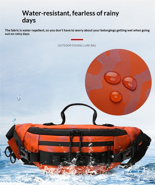 Bolsa Táctica Impermeable Camuflaje para Pesca y Aventura - Image 7