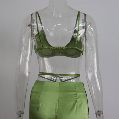 Conjunto de Tres Piezas: Chaleco, Camisa y Pantalón Recto para Mujer - Image 25