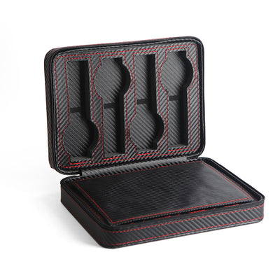 Estuche Portátil de Cuero para Reloj con Cierre de Cremallera - Image 8