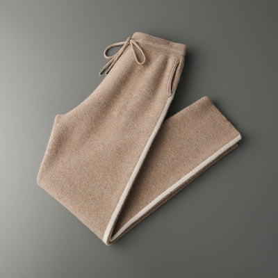Pantalones de Punto Cashmere Grueso para Hombre - Cómodos y Versátiles - Image 9