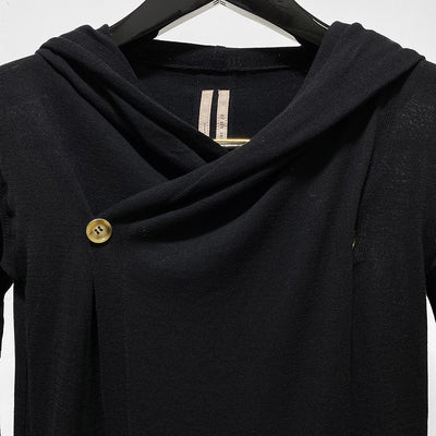 Cardigan de Lana Tejido con Capucha y Botones Oscuros - Image 14