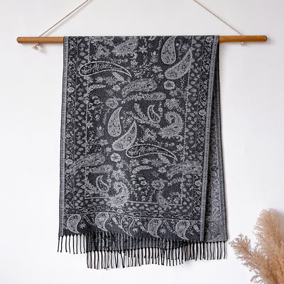 Cuello Cálido con Borlas - Capa Térmica para Mujer - Image 8
