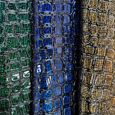 Bolso de Cuero PU Brillante con Textura Cocodrilo Grabado - Image 4
